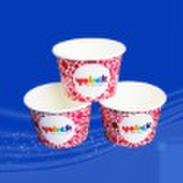 8oz paper yogurt cup