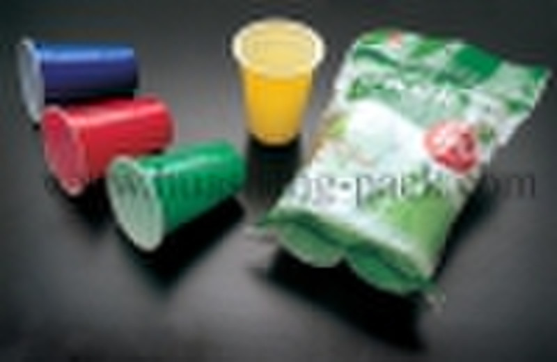 disposible double-layer colored cup