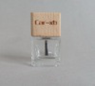 wooden cap nail polish bottle