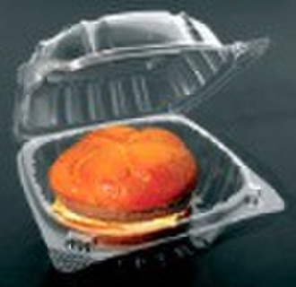 Clear Seal Hinged Lid Plastic Container