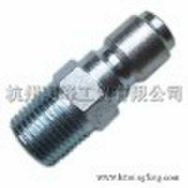 3/8 Straight -Thru Hydraulic  Quick Coupler