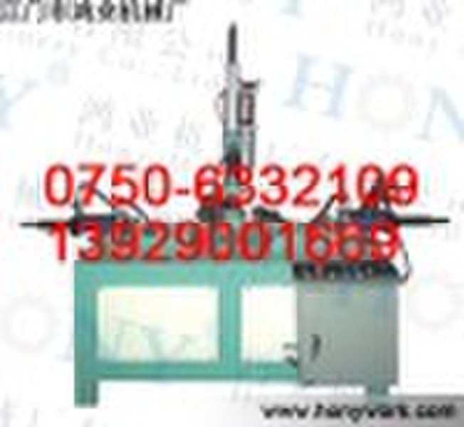 Hydraulic beading machine for circular products of