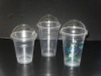 plastic cup with lid