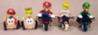 Super Mario Pull back car Toy ( Inertia car )Secon