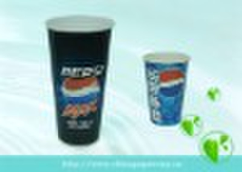 cold drink paper cup