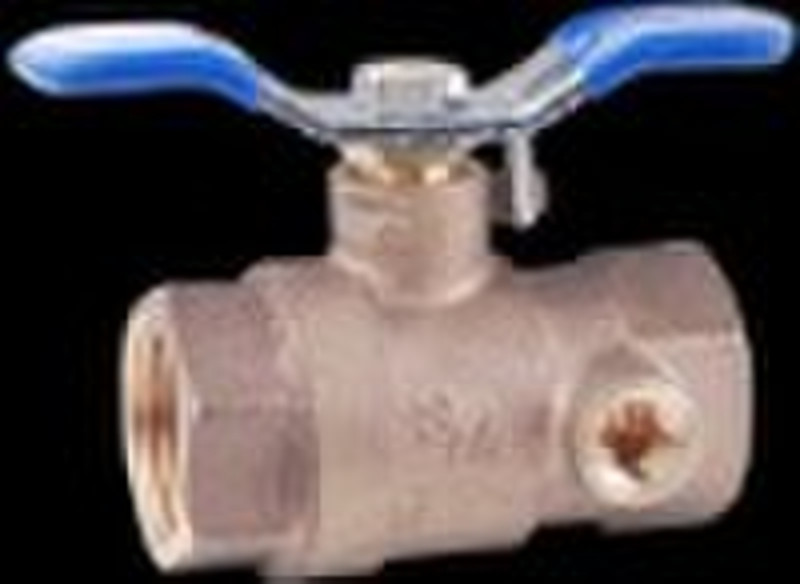 WD-2111 Bronze Ball Valves with Drain