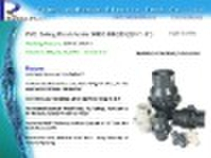 PVC / UPVC Check Valve / PVC Swing Check Valve