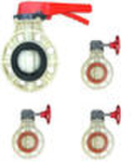 FRPP / FR-PP / PPG / PP-G Butterfly Valve