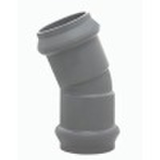 PVC Elbow  / PVC Fittings Rubber Ring Joint DIN St