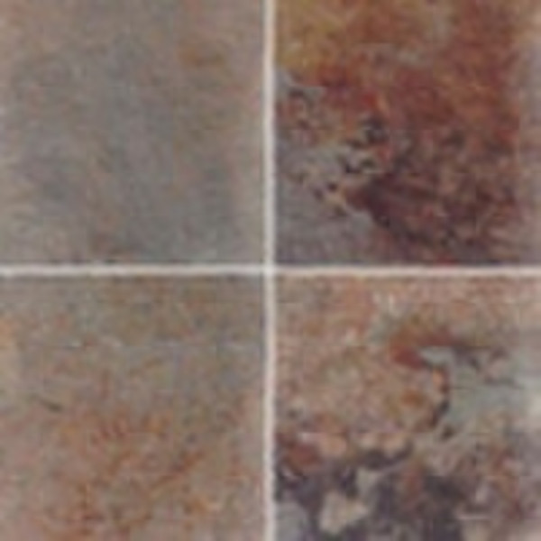 China Rust Slate Tile