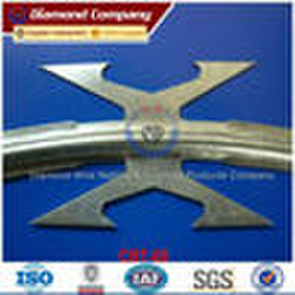 Concertina Galvanized Razor Wire