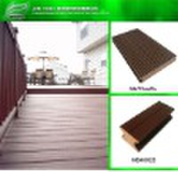 WPC hollow decking