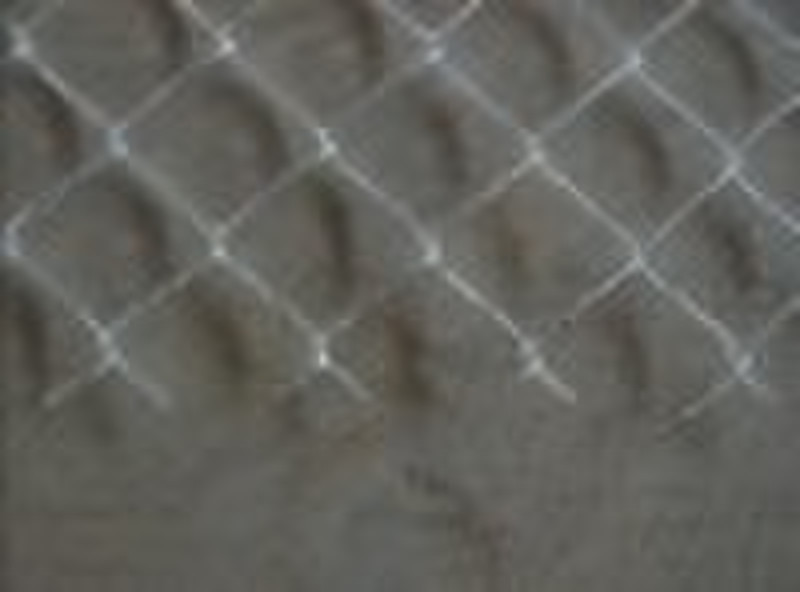 galvanized chain link fence