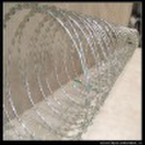 BTO-22 galvanized razor wire