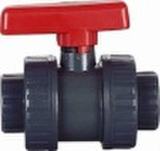 PVC Double Union Ball Valve