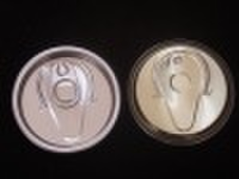 metal can lid 211# ( 65 mm) partial open