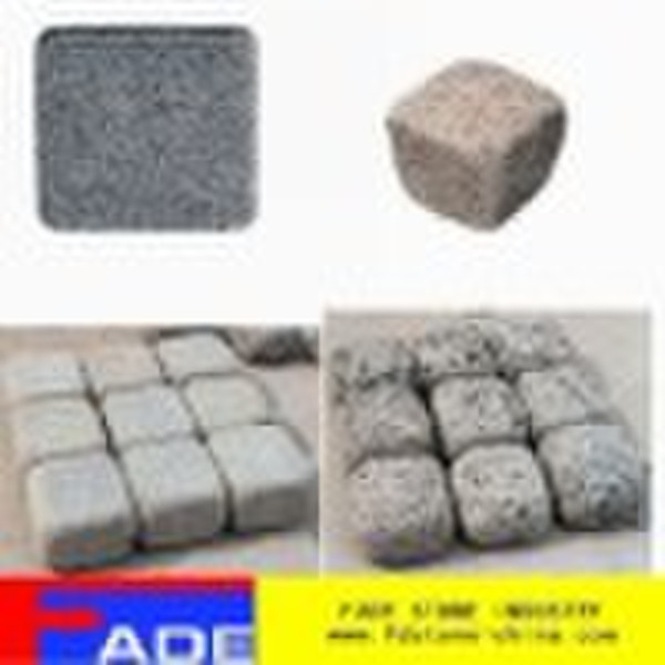 Natural Grey granite cobblestone