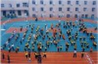 Rubber sports court(Mixed rubber court)