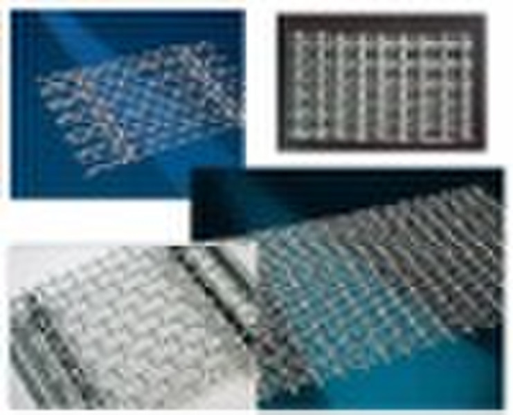 galvaznized crimped wire mesh/stainless crimped wi