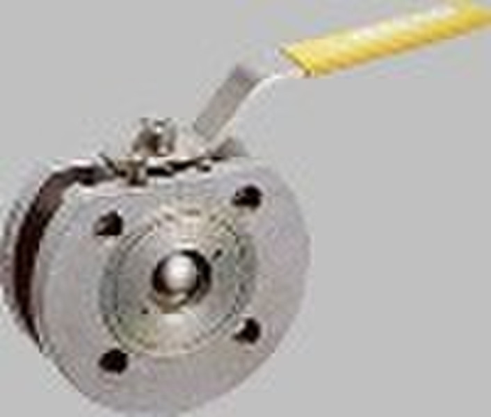 stainless steel ball valve - wafer flanged