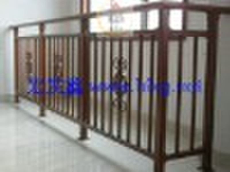 Zinc alloy safeguard fence