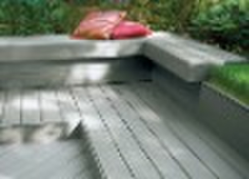 25mm thickness wpc decking