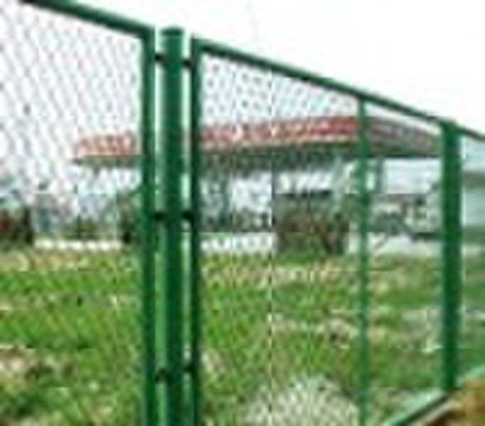 Expanded Metal Fence