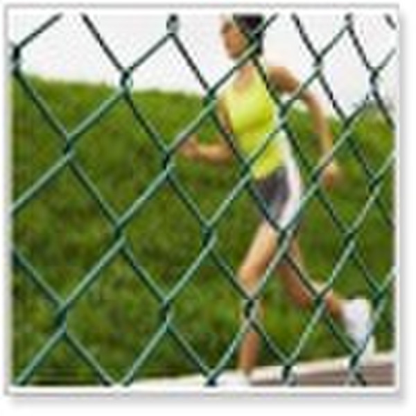 Pvc coated chain link fence