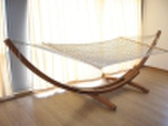 outdoor furniture,wooden hammock