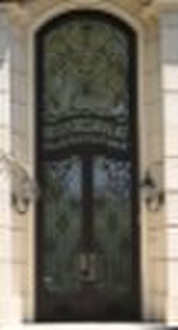 Wrought iron door MED044