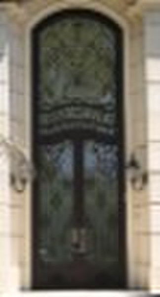 Wrought iron door MED044