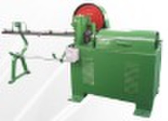 Straightening and cutting machine