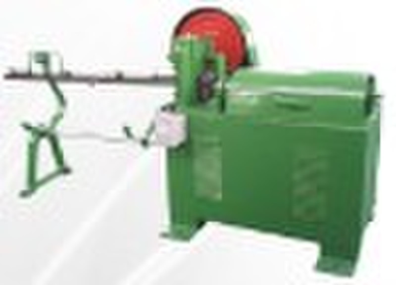 Straightening and cutting machine