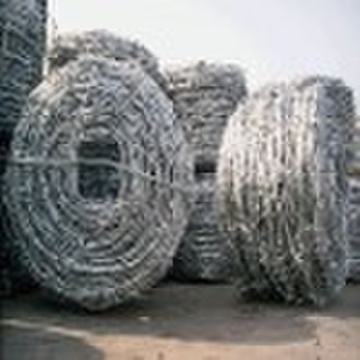 galvanized barbed wire(factory)