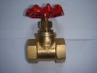 Forged brass gate valve