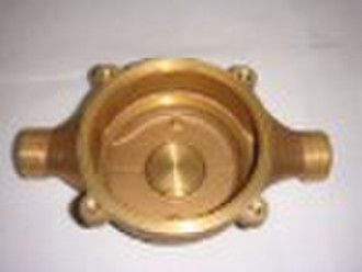 Bronze Wasserzähler Shell