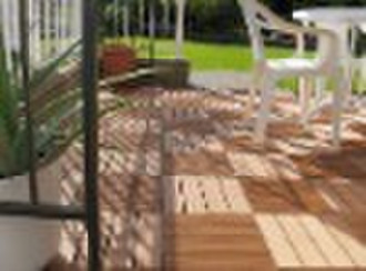 Engineered Wood plastic composite decking