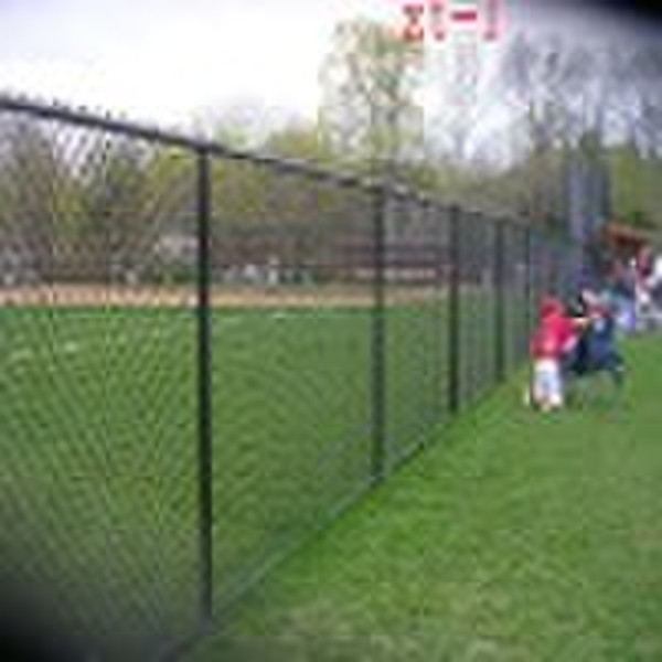 2 inch stock chain link fence(PVC coated or galvan