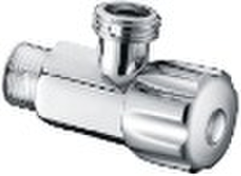 Plastic angle valve