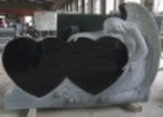 Double Heart Tombstone