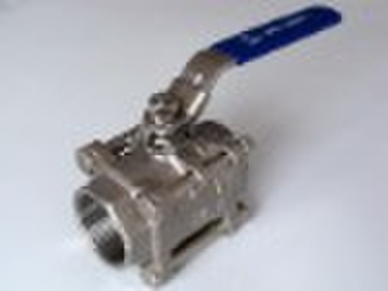 3pcs stainless steel ball valve