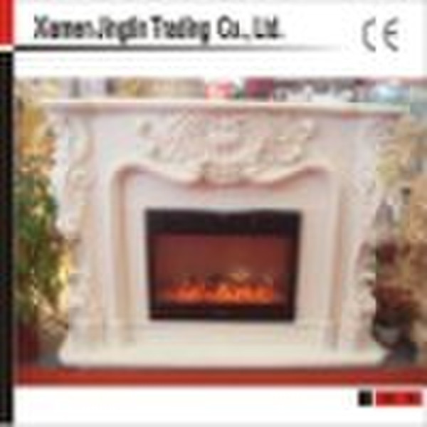 Marble Fireplace White
