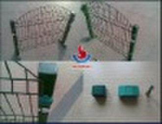 Decorative Security Wire Mesh Fence(PVC coated )