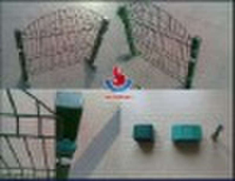 Decorative Security Wire Mesh Fence(PVC coated )