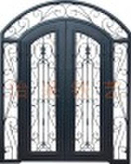 Wrought iron door