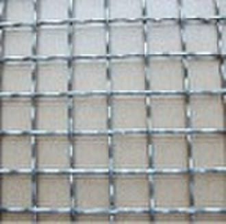 galvanized/stainless steel crimped wire mesh