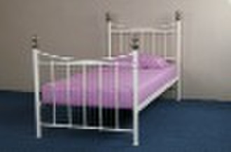 Alderley White Single Metal Bed Frame