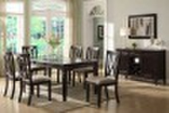 wooden dining furniture set