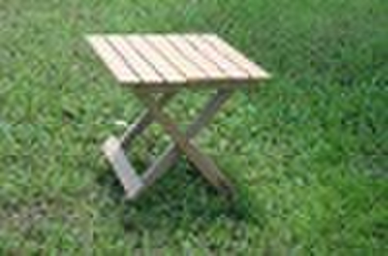 outdoor wood table