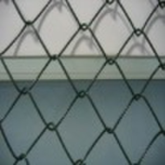 galvanized chain link  fence